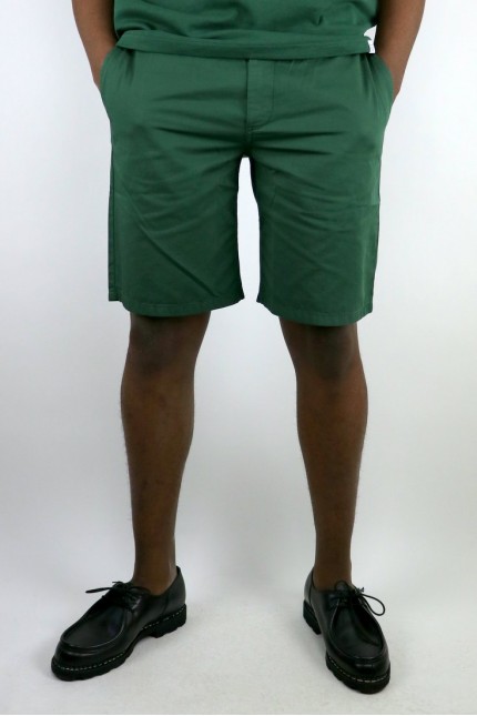 Aros Light Twill Shorts Dartmouth Green Norse Projects