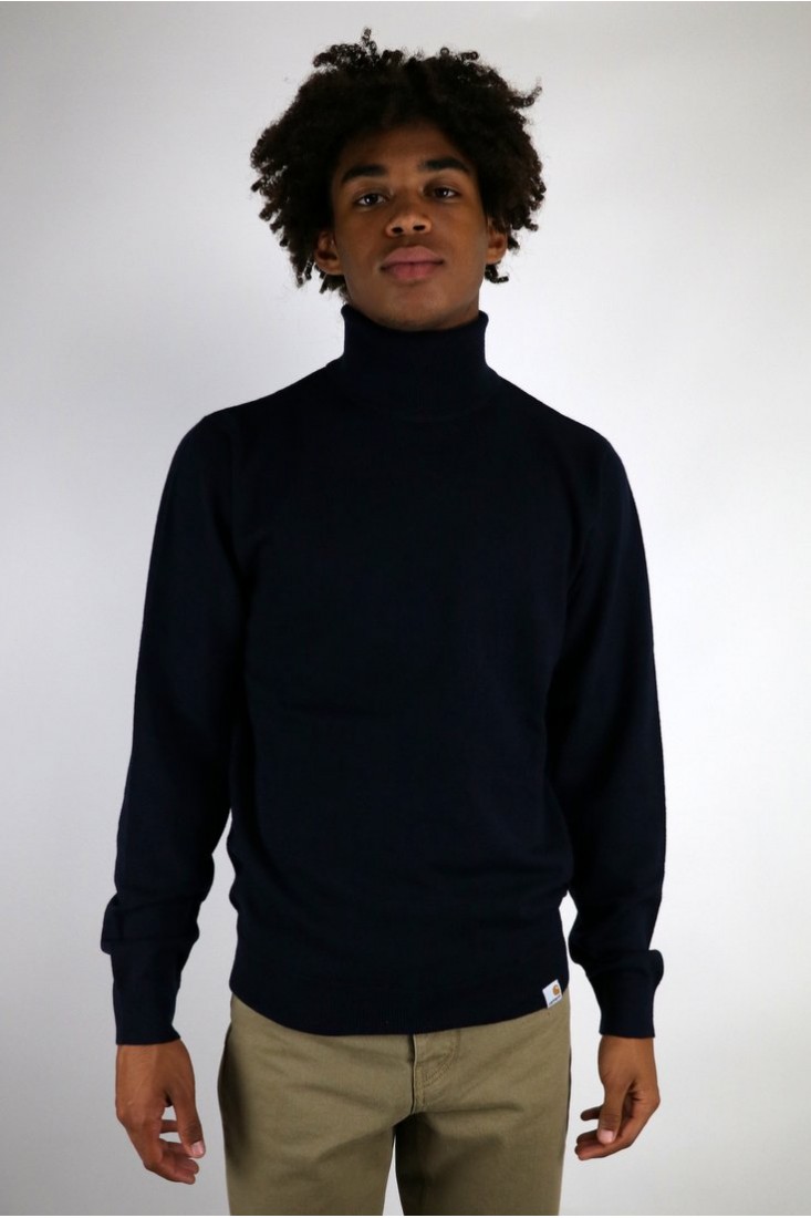 Playoff Turtleneck Sweater Dark Navy 