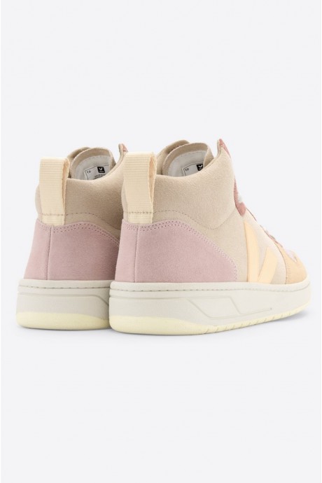 Basket V15 Suede Multico Peach Veja