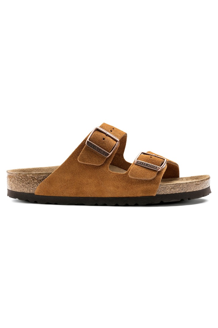 Arizona Suede Leather Mink Birkenstock