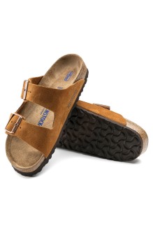 Arizona Suede Leather Mink Birkenstock