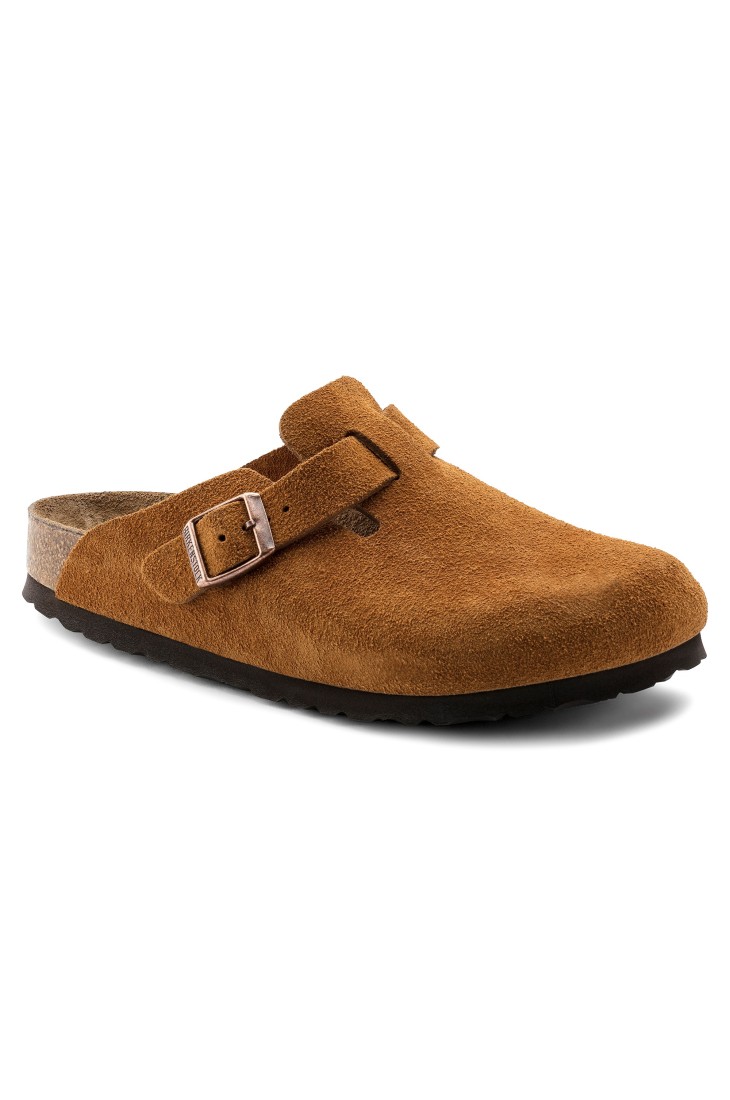 Boston Suede Mink Birkenstock