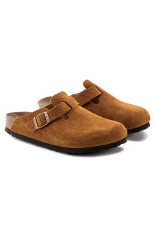 Boston Suede Mink Birkenstock