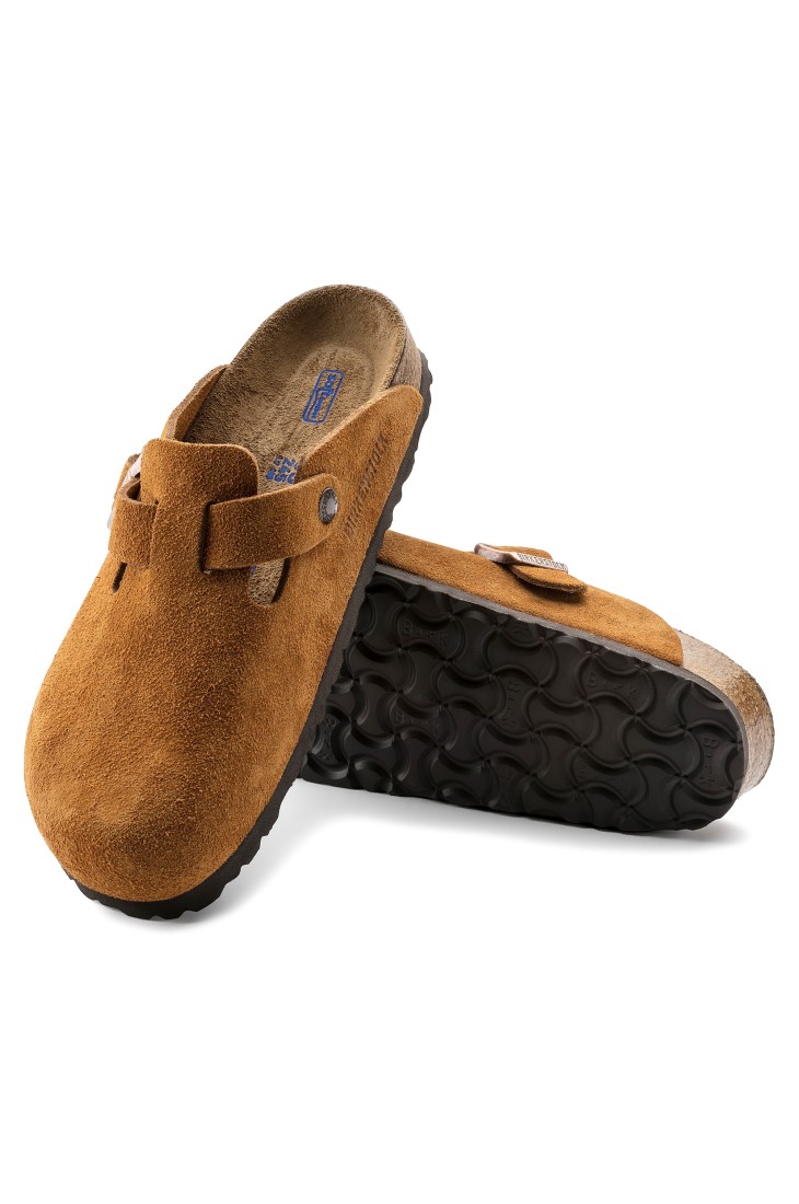 Boston Suede Mink Birkenstock