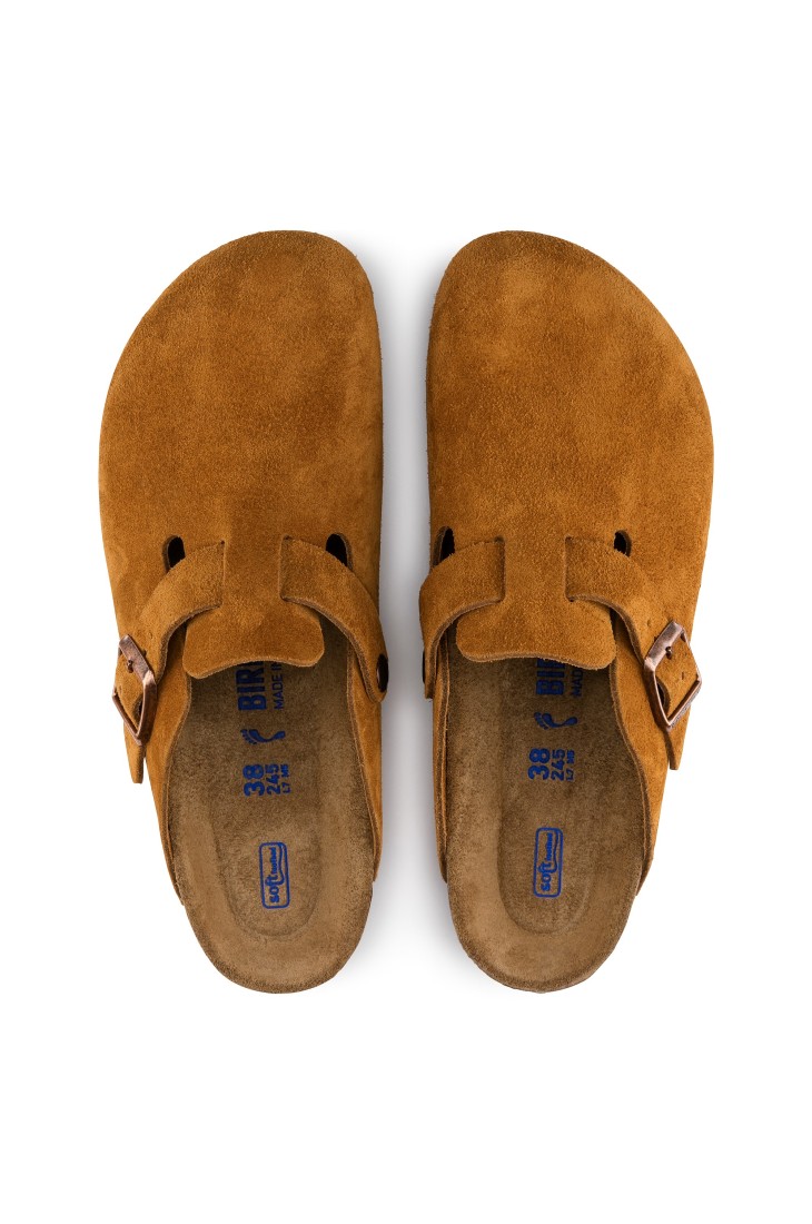 Boston Suede Mink Birkenstock