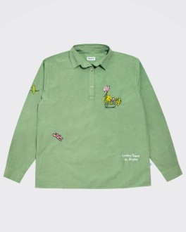 Snap Shirt Fruit Smoke Green Reception