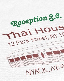 LS Tee Thai House White Reception