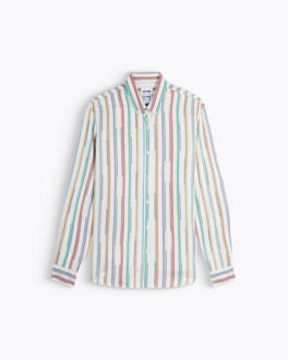Tokyo Rainbow Shirt Multi Stripes Homecore