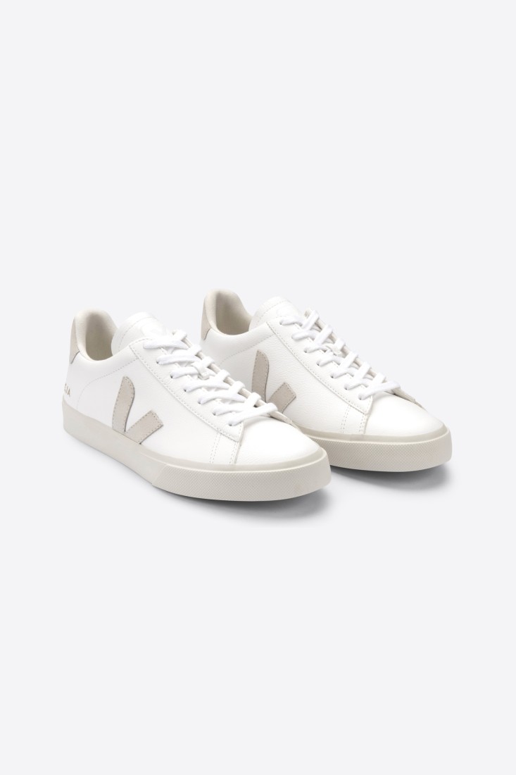 Campo White Natural Suede Veja