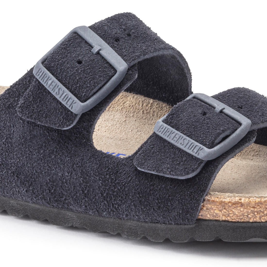 Arizona Suede Leather Midnight Birkenstock