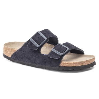 Arizona Suede Leather Midnight Birkenstock