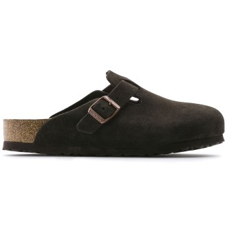 Boston Leather Suede Mocha