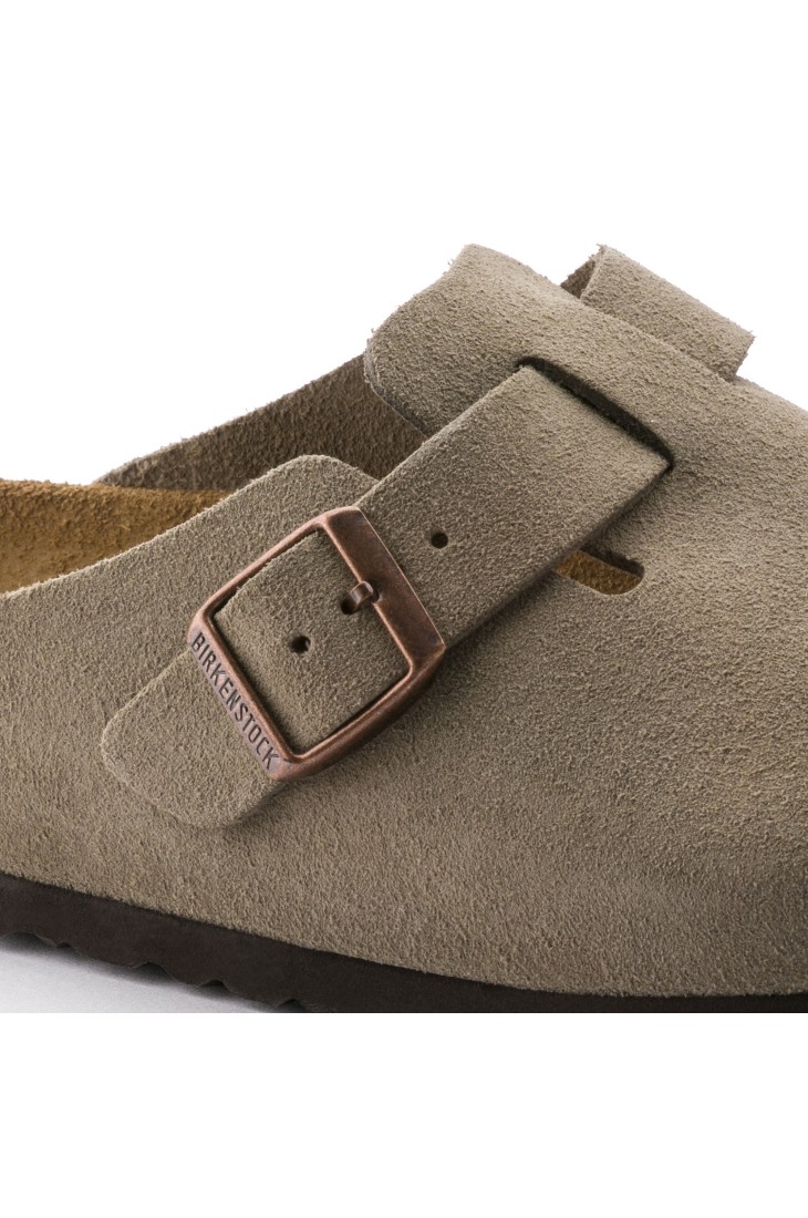 Boston Suede Taupe Birkenstock