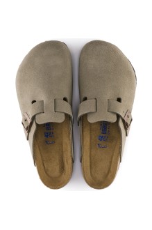 Boston Suede Taupe Birkenstock