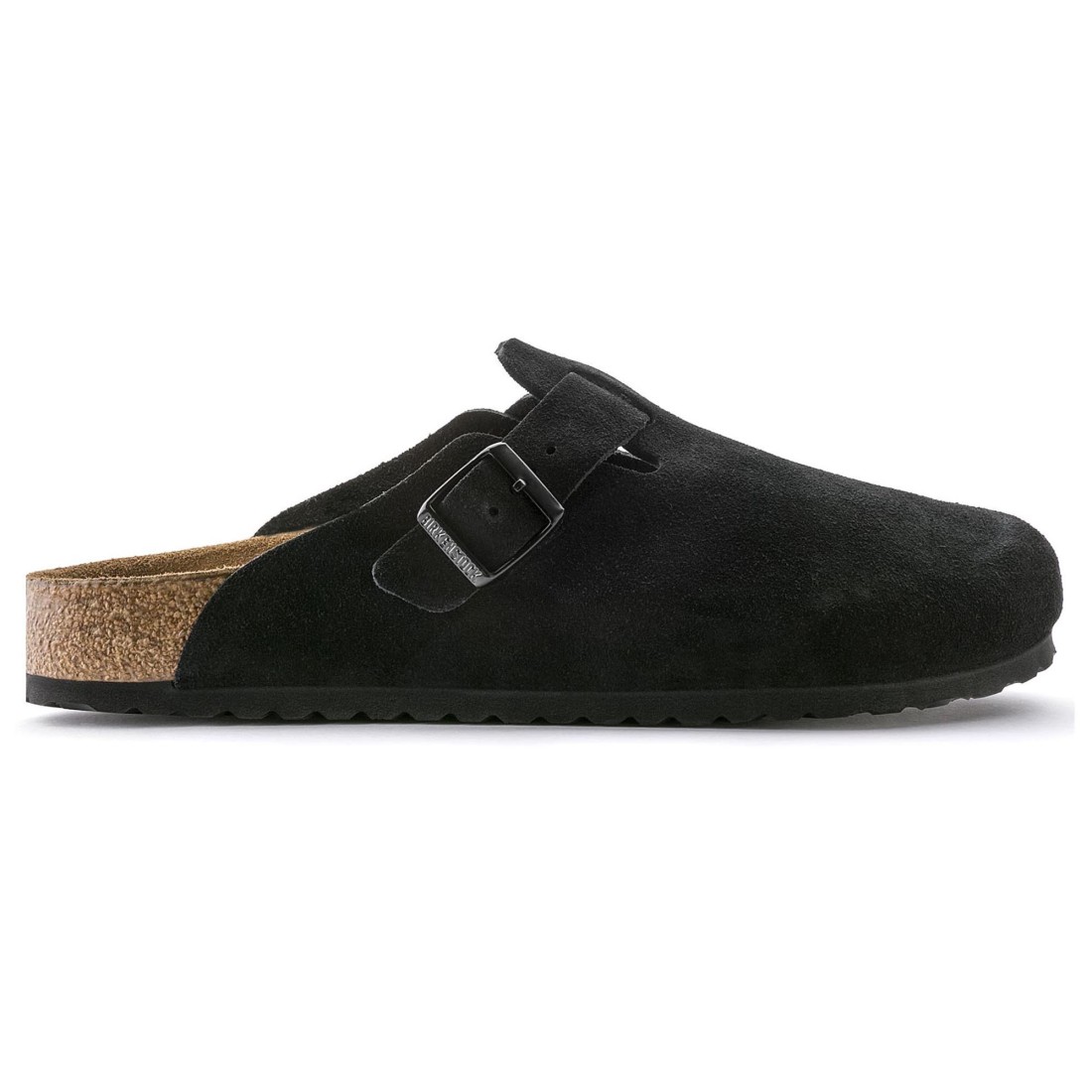 Boston Suede Black Birkenstock