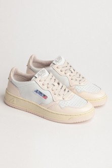 Basket Medalist Low Leather White / Dew Autry