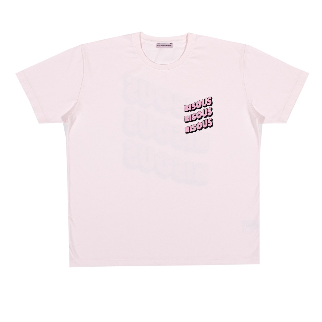 T-Shirt Sonics Light Pink Bisous Skateboards
