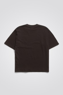 T-Shirt Simon Loose Organic Jersey N Logo Expresso Norse Projects