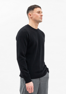 Pull Sigfred Lambswool Black Norse Projects