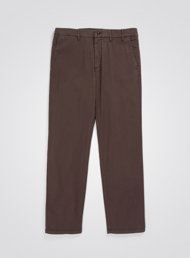 Aros Slim Light Stretch Pant Heathland Brown Norse Projects