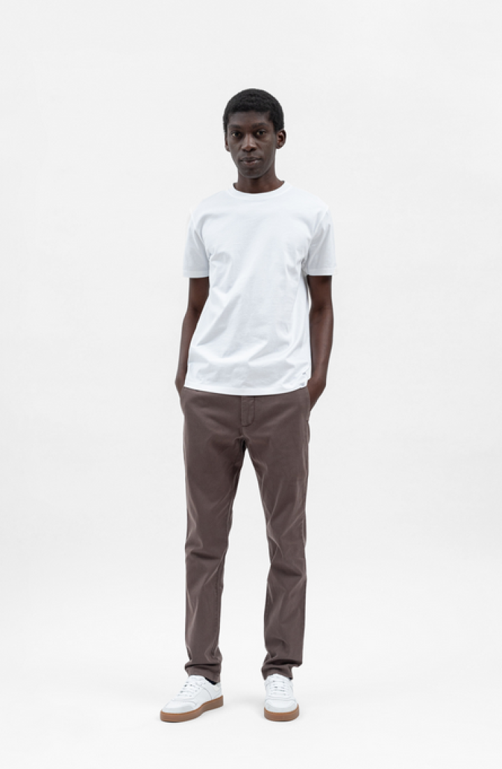 Pant Aros Slim Light Stretch Heathland Brown Norse Projects
