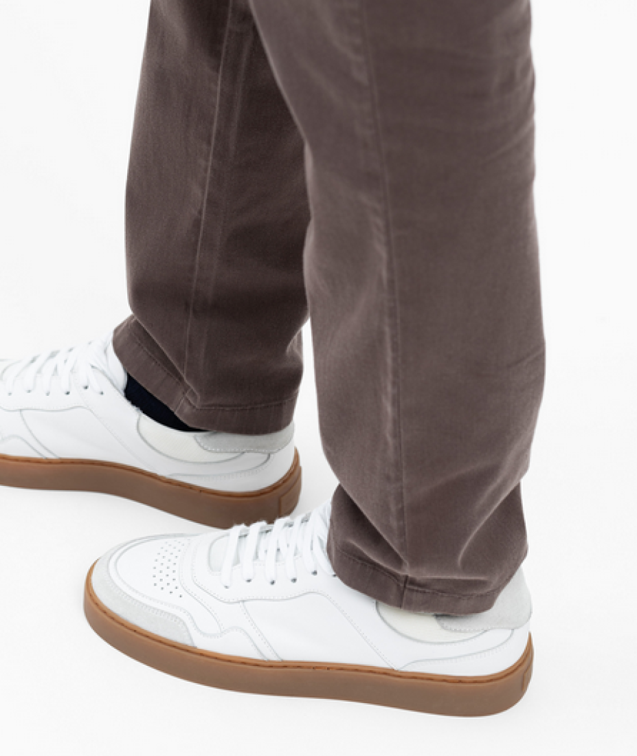 Aros Slim Light Stretch Pant Heathland Brown Norse Projects