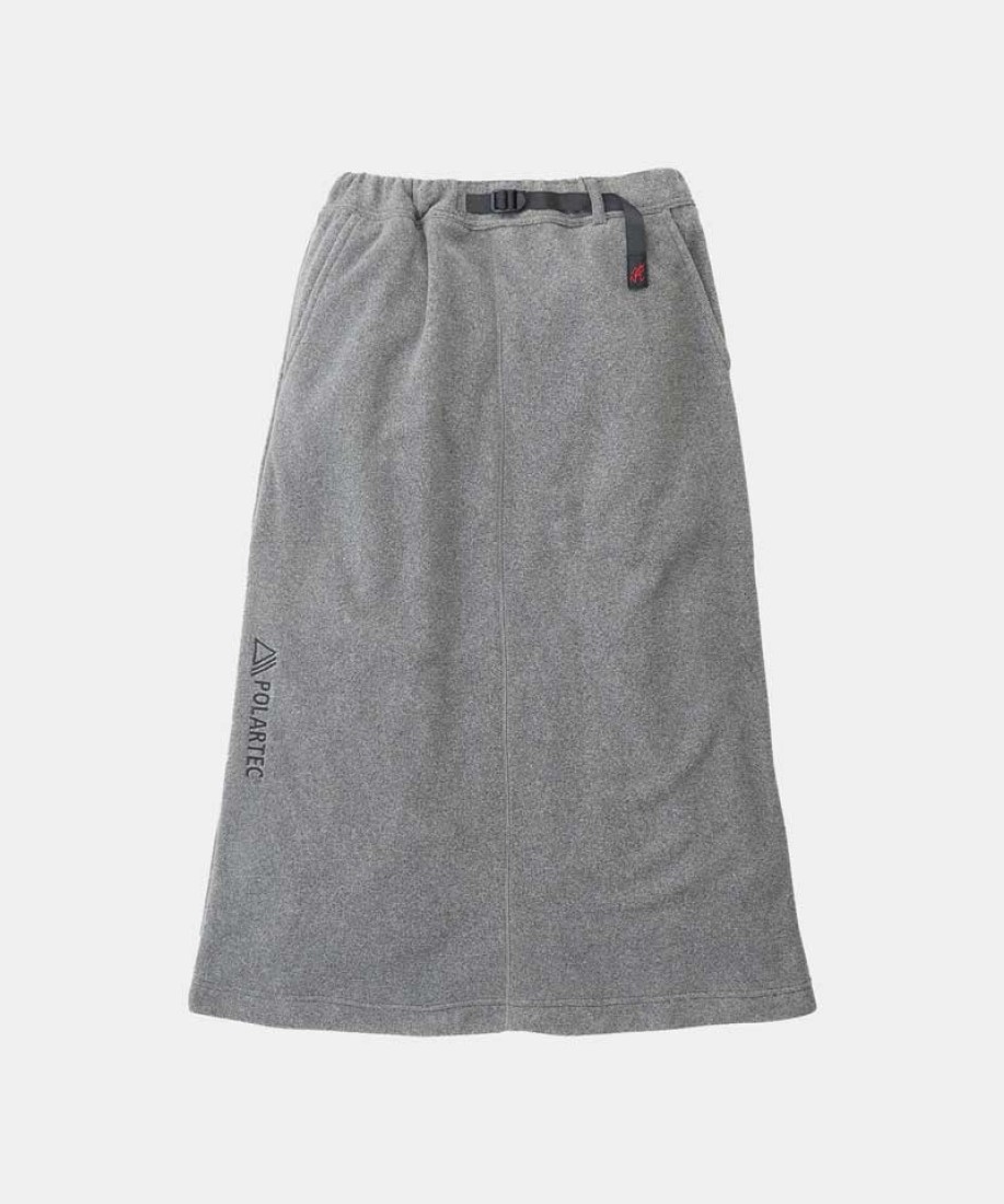 Polartec® Maxi Combination Skirt Heather Grey Gramicci