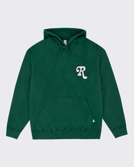 Hooded Sweat Icon B Bottle Green Reception