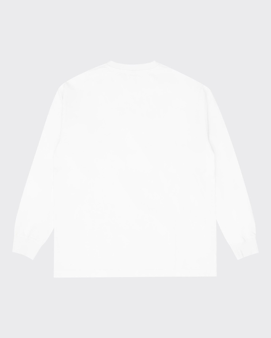 LS Rugby Pocket Tee White Reception