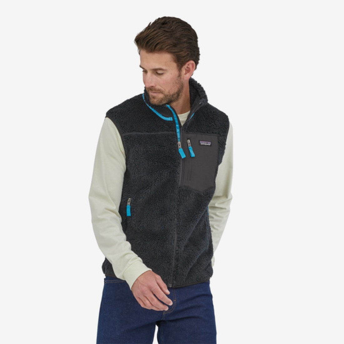 M's Classic Retro X Vest Pitch Blue Patagonia