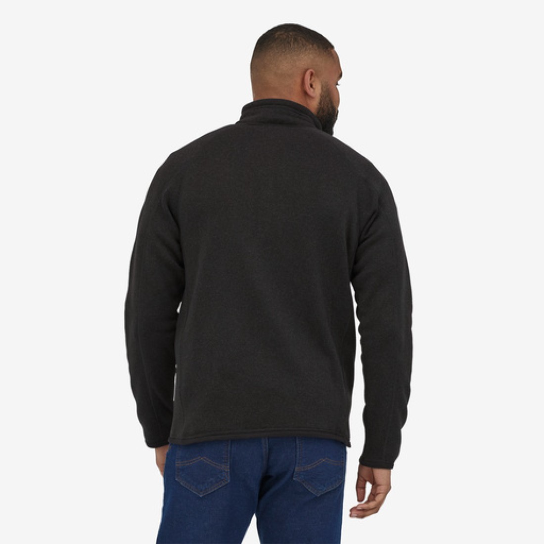 M's Better Sweater 1/4 Zip Black Patagonia