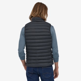 M's Down Sweater Vest Black Patagonia