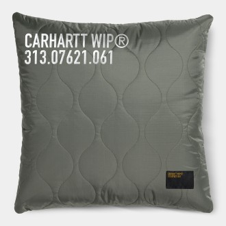 Tour Quilted Pillow Smoke Green / Reflective Carhartt WIP