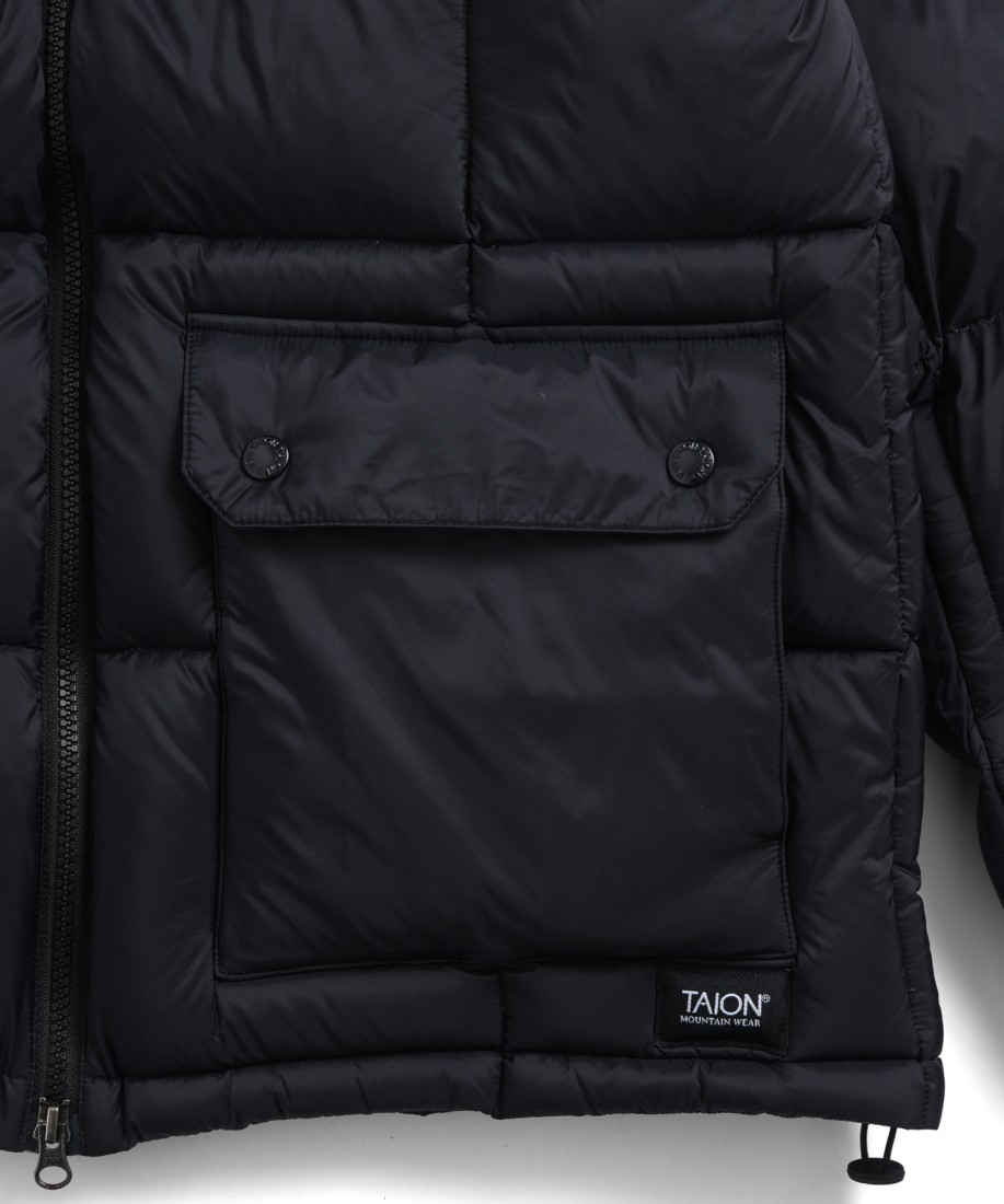 Mountain Packable Volume Jkt Black Taion