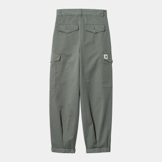 W' Collins Pant Smoke Green Garment Dyed Carhartt WIP