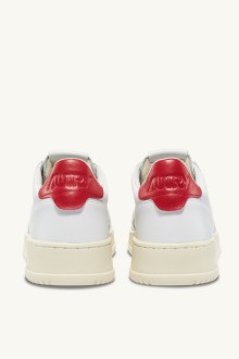 Medalist Low Leather Shoes Red Autry