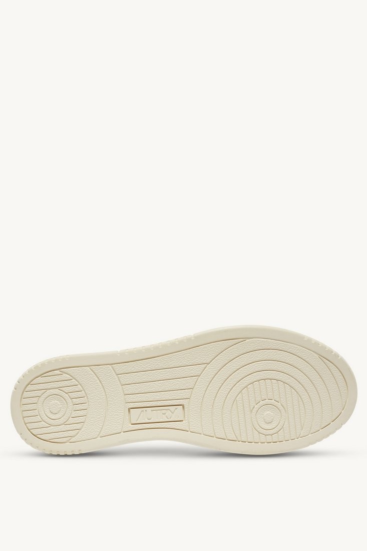 Basket Medalist Low Leather / Suede Blanc Autry