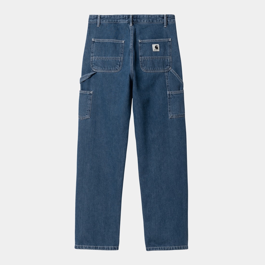 W' Pierce Pant Straight Blue Stone Washed Carhartt WIP