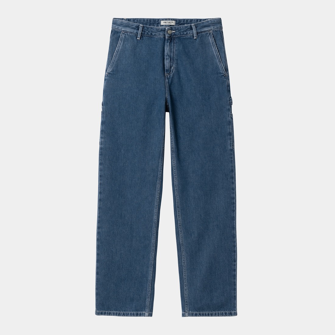 W' Pierce Pant Straight Blue Stone Washed Carhartt WIP