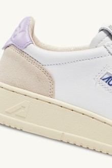Basket Medalist Low Leather / Suede White / Pslilac Autry