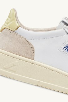 Basket Medalist Low Leather / Suede White / Lemgra Autry