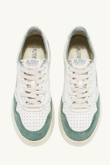 Basket Medalist Low Goat / Suede White / Mil Autry