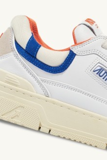 Basket CLC Low Mult / Mat White/Orange/Bluette Autry