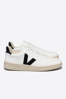 Basket V10 CWL White Black Veja