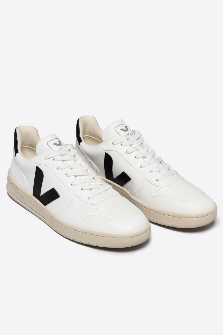 Basket V10 CWL White Black Veja