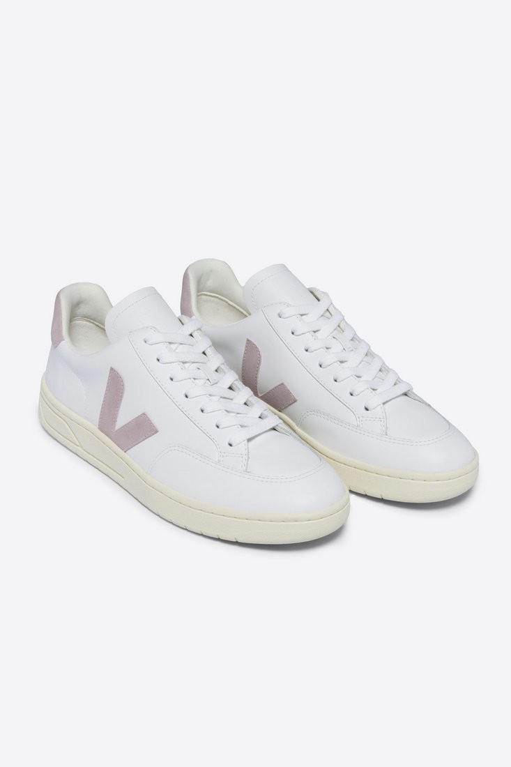 Basket V12 Leather Extra White Babe Veja