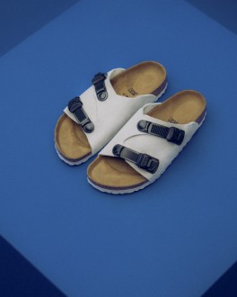 Zürich Tech Suede Leather Antique White Birkenstock