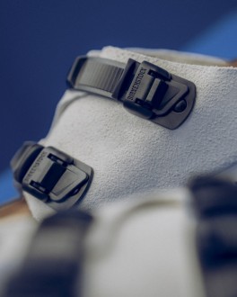 Zürich Tech Suede Leather Antique White Birkenstock