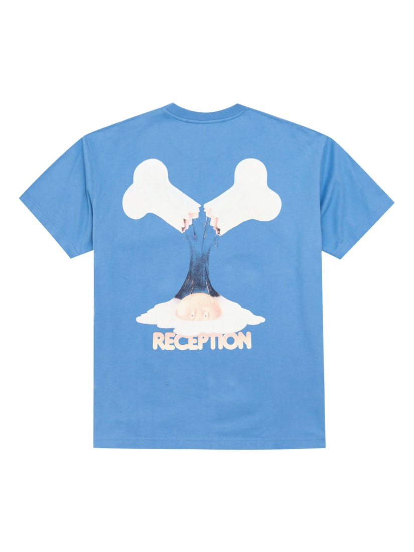 SS Pocket Tee au Plat Resort Blue Reception