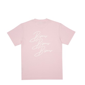 T-Shirt SS Cigarette Light Pink Bisous Skateboard